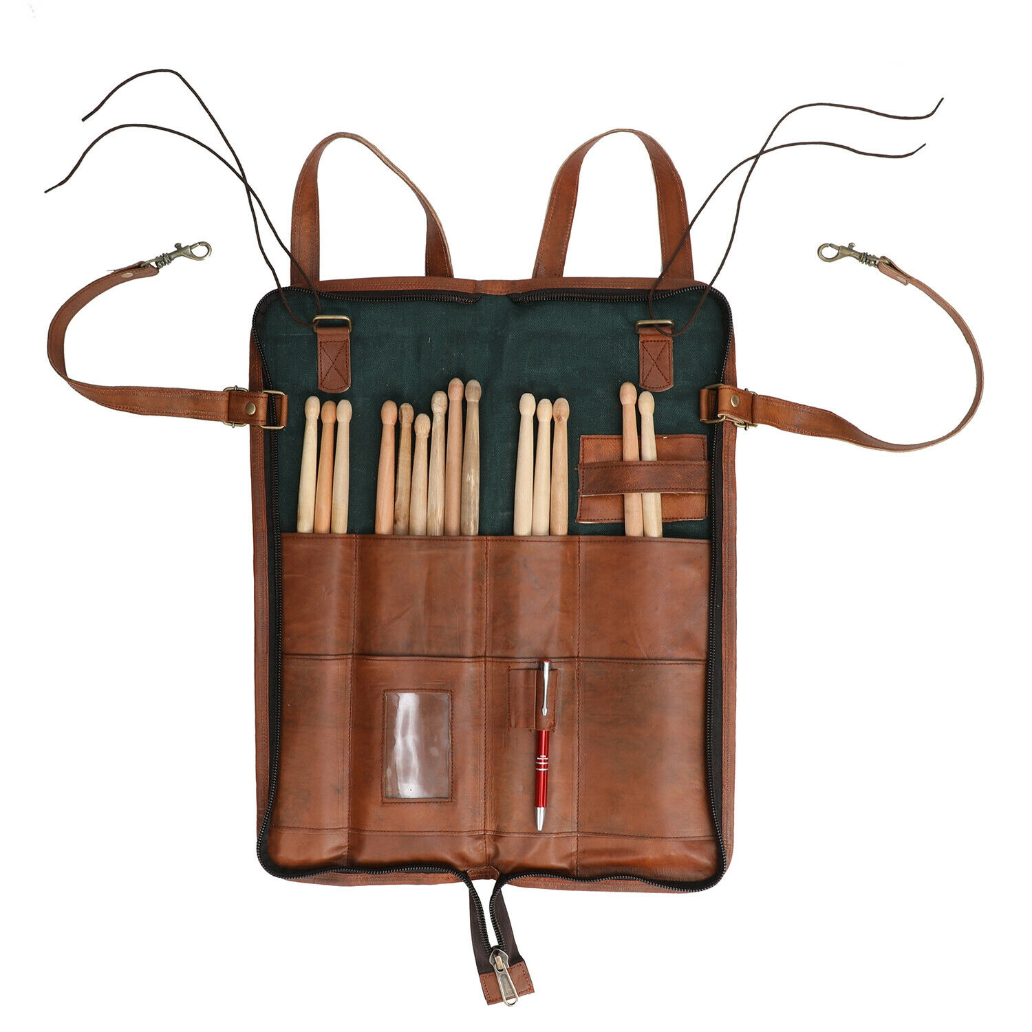 Tackle Instrument Supply Leather Drum Stick Bag – Wood & Weather